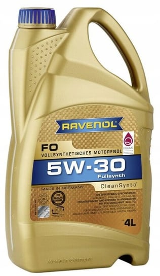 Olej silnikowy RAVENOL FO CleanSynto, 5W30, 4L Ravenol