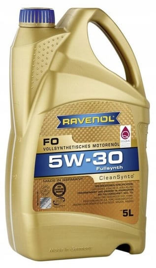 Olej silnikowy RAVENOL FO CleanSynto, 5W30, 5L Ravenol
