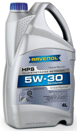 Olej silnikowy RAVENOL HPS CleanSynto, 5W30, 4L Ravenol