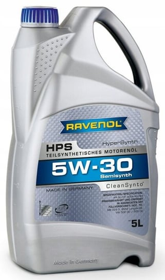 Olej silnikowy RAVENOL HPS CleanSynto, 5W30, 5L Ravenol