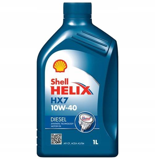 Olej silnikowy SHELL A3/B4 CF, 10W40, 1L Shell