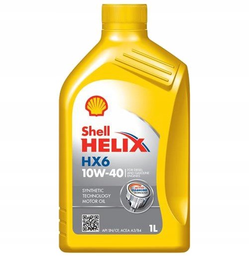Olej silnikowy SHELL B4 SN/CF, 10W40, 1L Shell