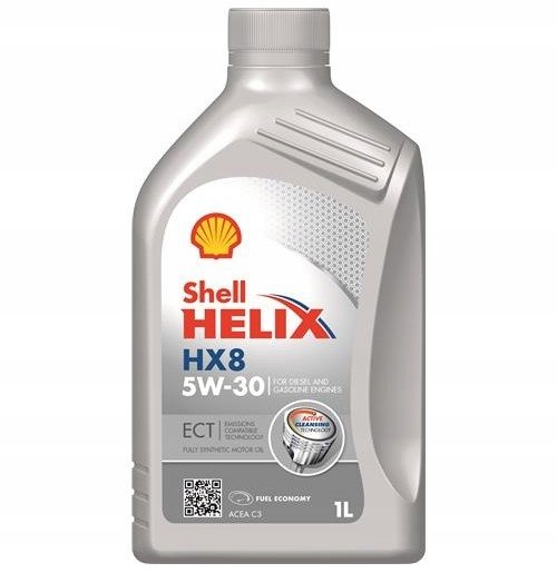Olej Silnikowy Shell Helix Hx8 Ect Acea C3 Api Sn, 5W30, 1L Shell