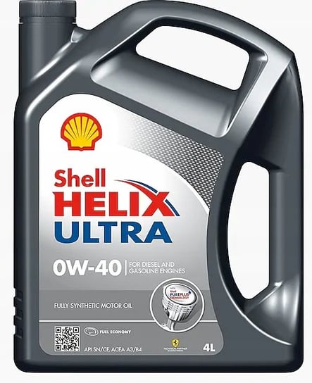 Olej Silnikowy Shell Helix Ultra A3/B3 A3/B4 Sn, 0W40, 4L Shell