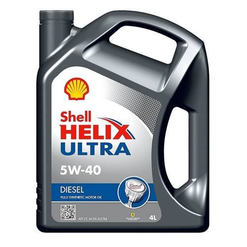 Olej silnikowy Shell Helix Ultra Diesel 5W40 4L + zawieszka Shell