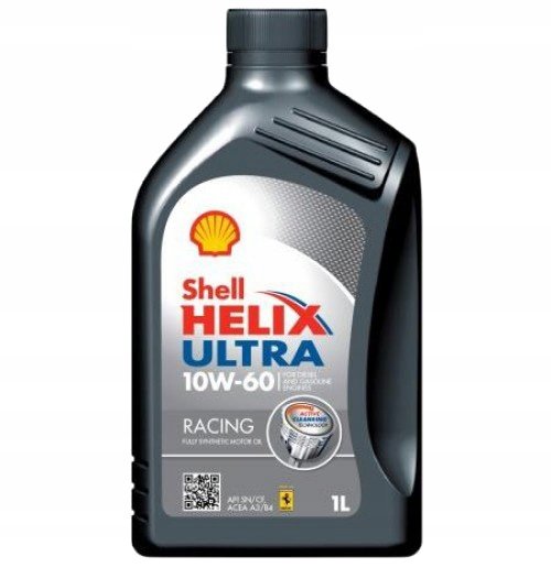 Olej silnikowy SHELL HELIX ULTRA RACING, 10W60, 1L Shell