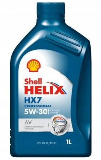 Olej silnikowy SHELL PROFESSIONAL AV C3, 5W30, 1L Shell