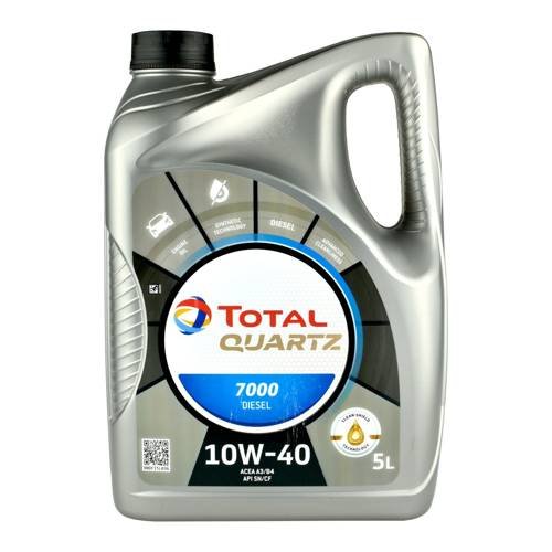 Olej silnikowy Total Quartz 7000 Diesel 10W/40 5L TOTAL