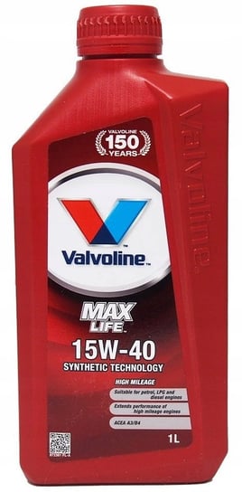 Olej silnikowy VALVOLINE MAXLIFE A3/B4, 15W40, 1L Valvoline
