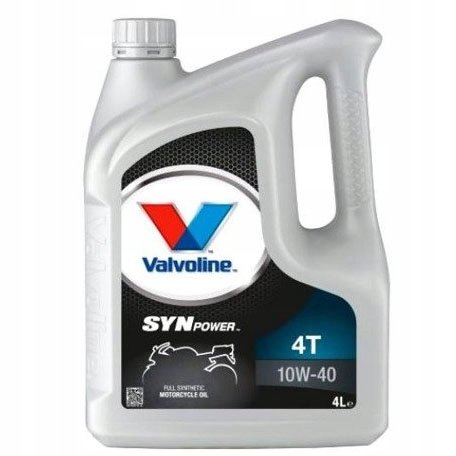 Olej silnikowy VALVOLINE SYNPOWER 4T, 10W40, 4L Valvoline