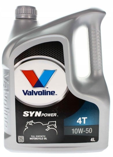 Olej silnikowy VALVOLINE SYNPOWER 4T, 10W50, 4L Valvoline