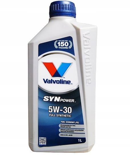Olej silnikowy VALVOLINE SYNPOWER FE, 5W30, 1L Valvoline
