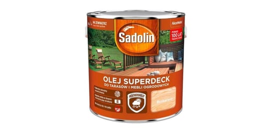 Olej Superdeck Bezbarwny 2,5L Sadolin SADOLIN