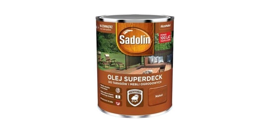 Olej Superdeck Mahoń 0,75L Sadolin SADOLIN