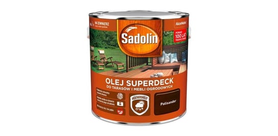 Olej Superdeck Palisander 2,5L Sadolin SADOLIN