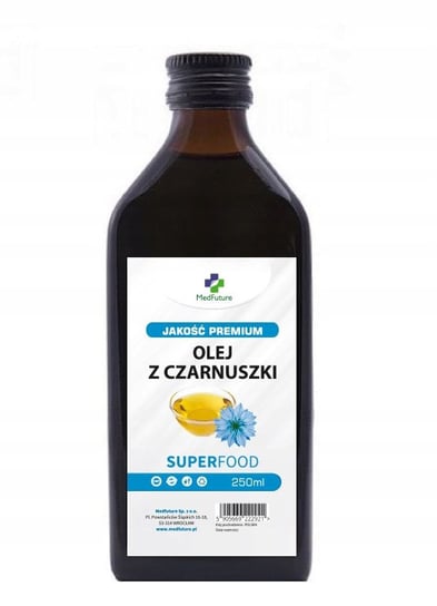 Olej z czarnuszki tłoczony na zimno - 250 ml MedFuture