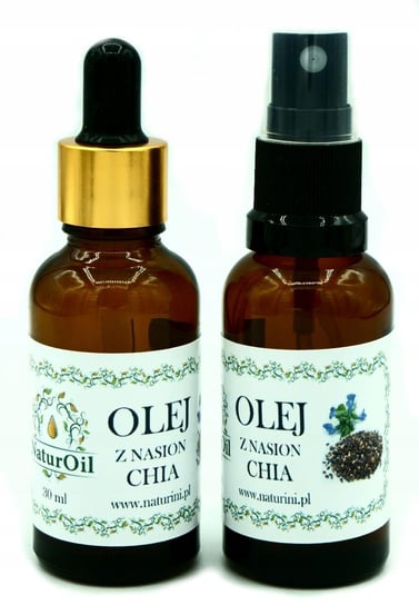 Olej z nasion chia 100% do włosów 30ml NaturOil Naturini