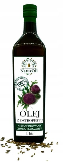 Olej z ostropestu na wzmocnienie 1 litr NaturOil Naturini