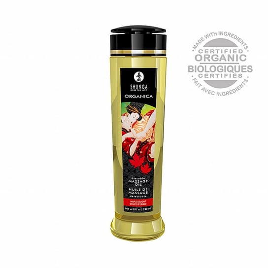 Olejek Do Masażu - Shunga Massage Oil Organica Maple Delight 240 Ml SHUNGA