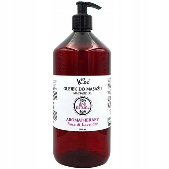Olejek do masażu Vcee Naturalny - Rose & Lavender 1000 ml VCee