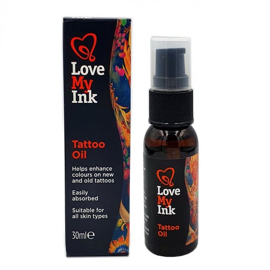 Olejek do pielęgnacji  tatuażu – 30ml – Love My Ink Tattoo Inna marka