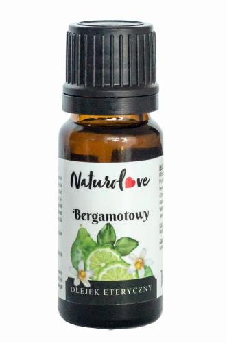 Olejek eteryczny BERGAMOTOWY 10ml NATUROLOVE Naturolove By Wzorcownia Kosmetyków