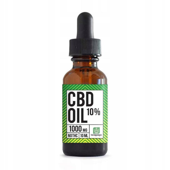 OLEJEK KONOPNY 10ml CBD 10% CERTYFIKOWANY 1000mg Hempago