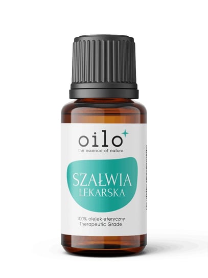 Olejek z szałwii lekarskiej BIO 5 ml - Oilo Organic Oils - szałwia lekarska / szałwiowy / sage OILO - Organic Oils