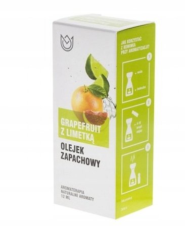 Olejek Zapachowy Grapefruit z Limetką 10ml - Inspirująca Kompozycja Zapacho Naturalne Aromaty