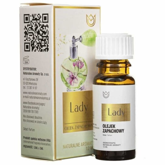 Olejek Zapachowy Lady 12 ml - Naturalne Aromaty Inny producent