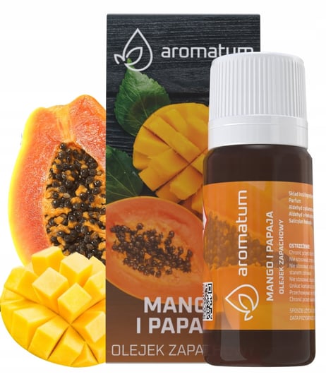 Olejek Zapachowy Mango I Papaja Uspokaja Nerwy 7Ml Aromatum