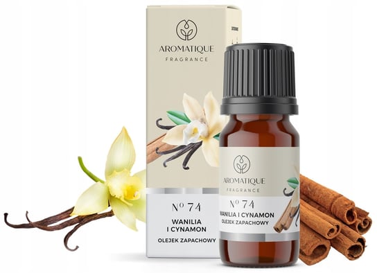OLEJEK ZAPACHOWY Olejki zapachowe AROMATIQUE 12ml No. 74 Wanilia i Cynamon Aromatique