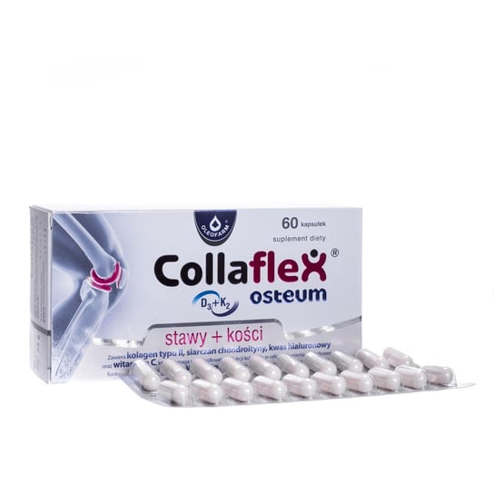 Oleofarm, Collaflex Osteum, Suplement diety, 60 kaps. Oleofarm