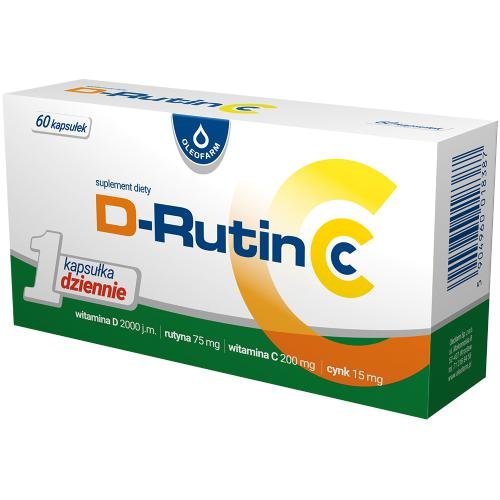 Oleofarm, D-Rutin CC, 60 kaps. Oleofarm