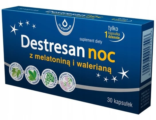 Oleofarm, Destresan Noc, Malatonina Waleriana, X30 Suplement diety Oleofarm