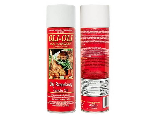 Oli-Oli, olej rzepakowy w sprayu, 453g OLI-OLI