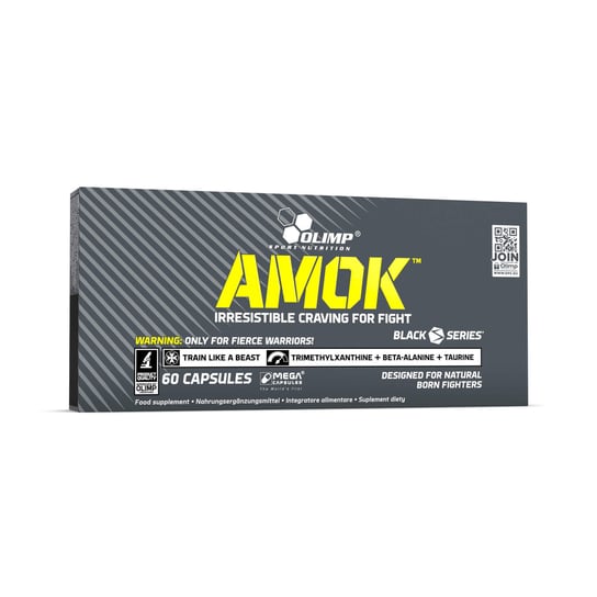 Olimp Amok™ Power Caps® - 60 Kapsułek Olimp