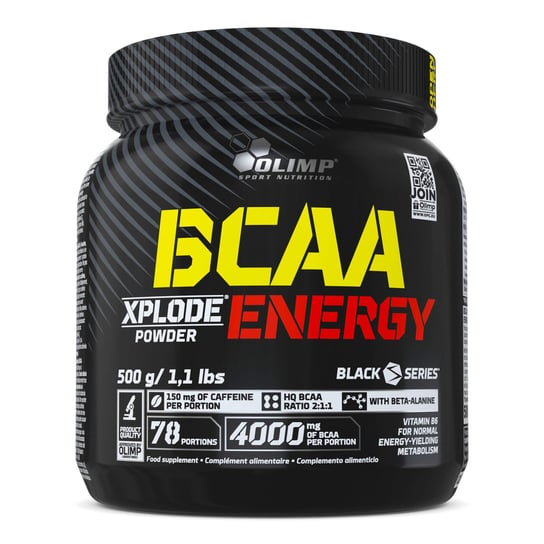Olimp BCAA Xplode Powder® Energy - 500 g - Fruit Punch Olimp