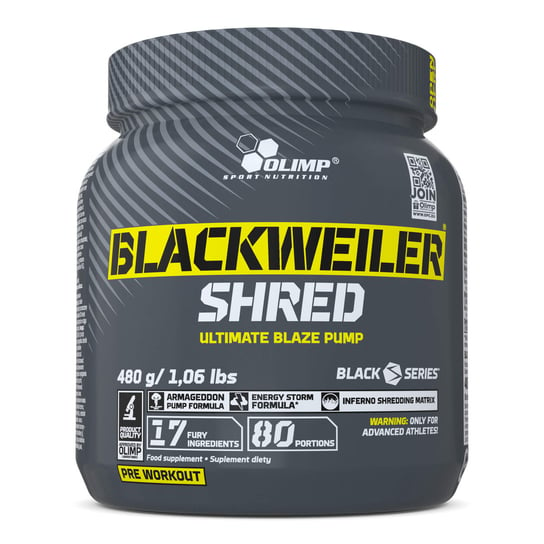 Olimp Blackweiler® Shred - 480 G - Pomarańcza Olimp