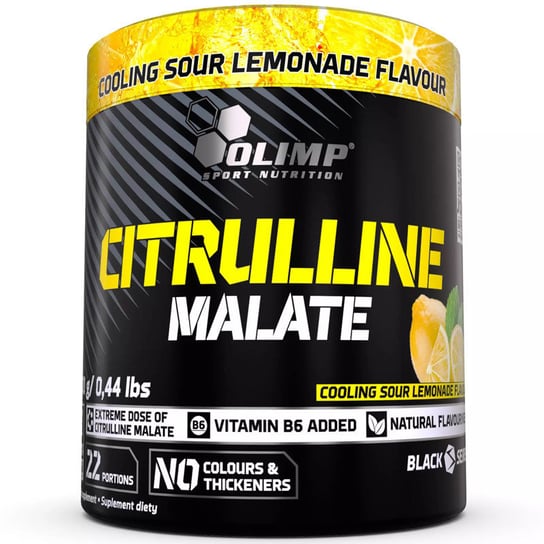 OLIMP Citrulline Malate 200g Cooling Sour Lemonade Olimp