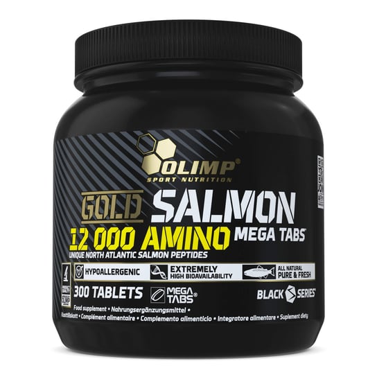 Olimp Gold Salmon 12000 Amino Mega Tabs® - 300 Tabletek Olimp
