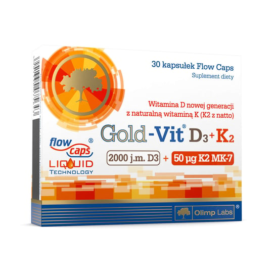 Olimp Gold-Vit® D3+K2 2000 IU - 30 Kapsułek Olimp Labs