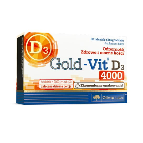 Olimp Gold-Vit D3, suplement diety, 4000 j, 90 tabletek Olimp Labs