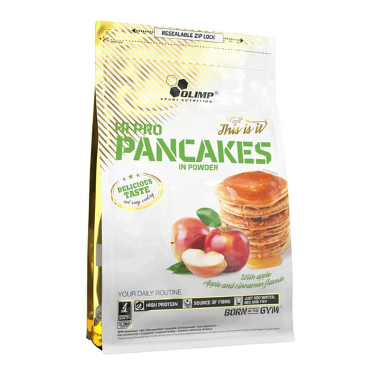 Olimp Hi Pro Pancakes - 900 g - Jabłko z cynamonem Olimp