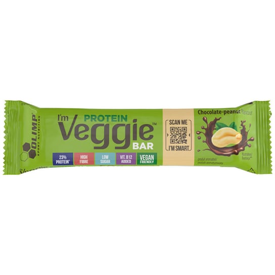 Olimp I'M Veggie Protein Bar 50G Baton Białkowy Chocolate Peanut Olimp