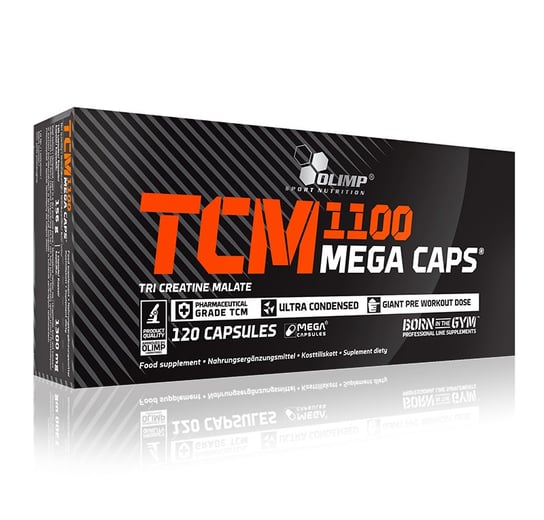 Olimp, Kreatyna, TCM Mega Caps 1100 mg, 30 kapsułek Olimp