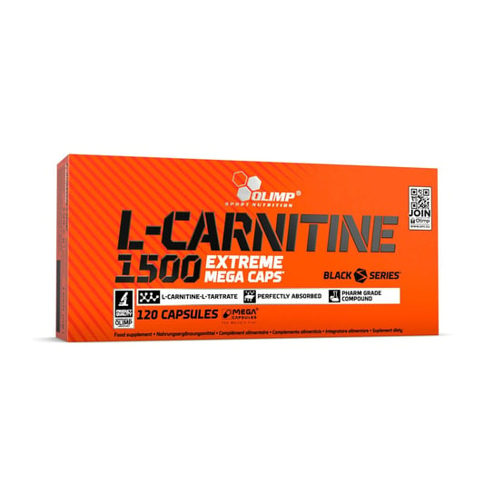 Olimp L-Carnitine 1500 Extreme Mega Caps® - 120 Kapsułek Olimp