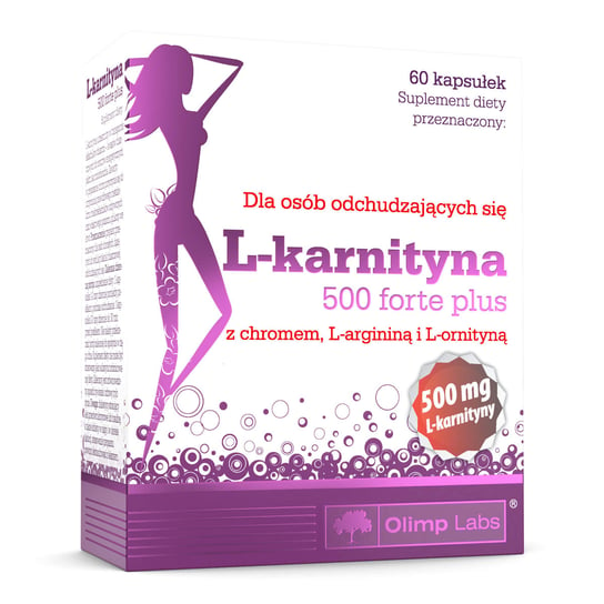 Olimp L-Karnityna 500 Forte Plus - Suplement diety, 60 kaps. Olimp Labs