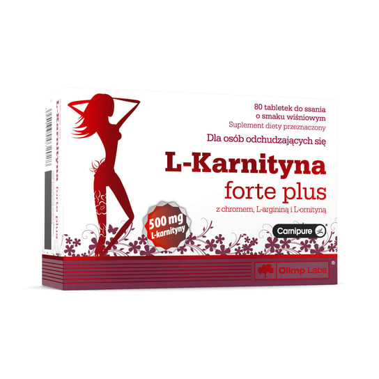 Olimp L-Karnityna Forte Plus - 80 Tabletek do ssania Olimp Labs