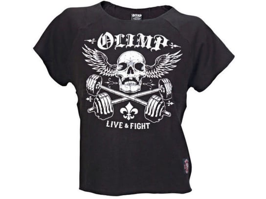 Olimp Live & Fight, T-shirt męski z krótkim rękawem, Bruce, rozmiar XL Olimp Live & Fight